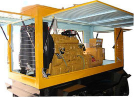 达尔罕茂明安联合移动电站(移动柴油发电机组) 达尔罕茂明安联合移动电站(移动柴油发电机组)